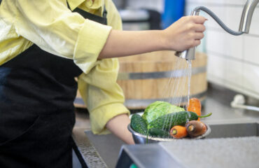 agua tratada alimentos